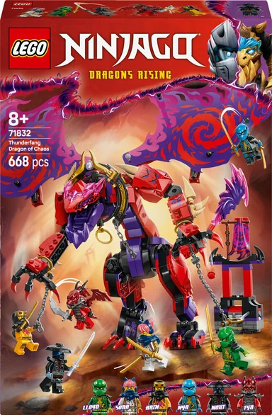 71832 LEGO Ninjago Kaosdragen Thunderfang