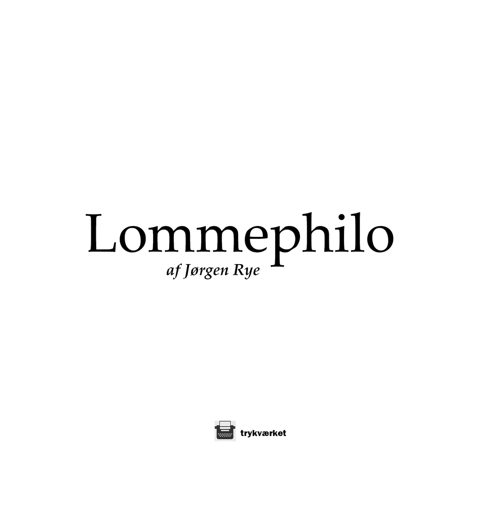 Lommephilo