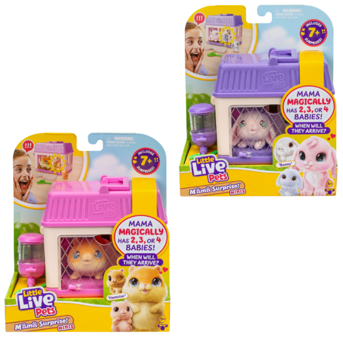 LITTLE LIVE PETS MAMA SURPRISE MINIS REFRESH ass billede