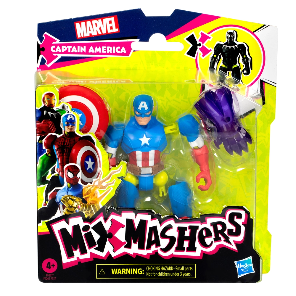 Mixmashers Captain America basic figur