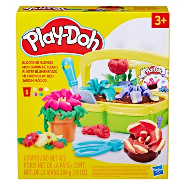 Play-Doh blooming flowers