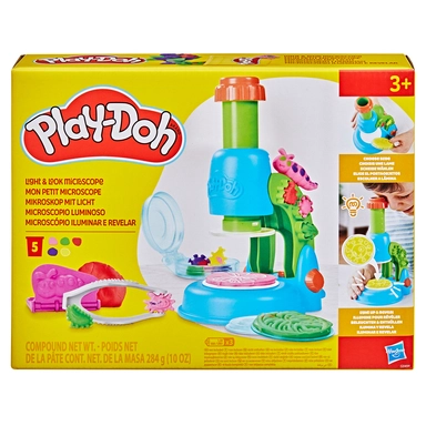 Play-Doh light and look microscope