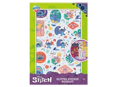 Stitch, klistermærker med glitter