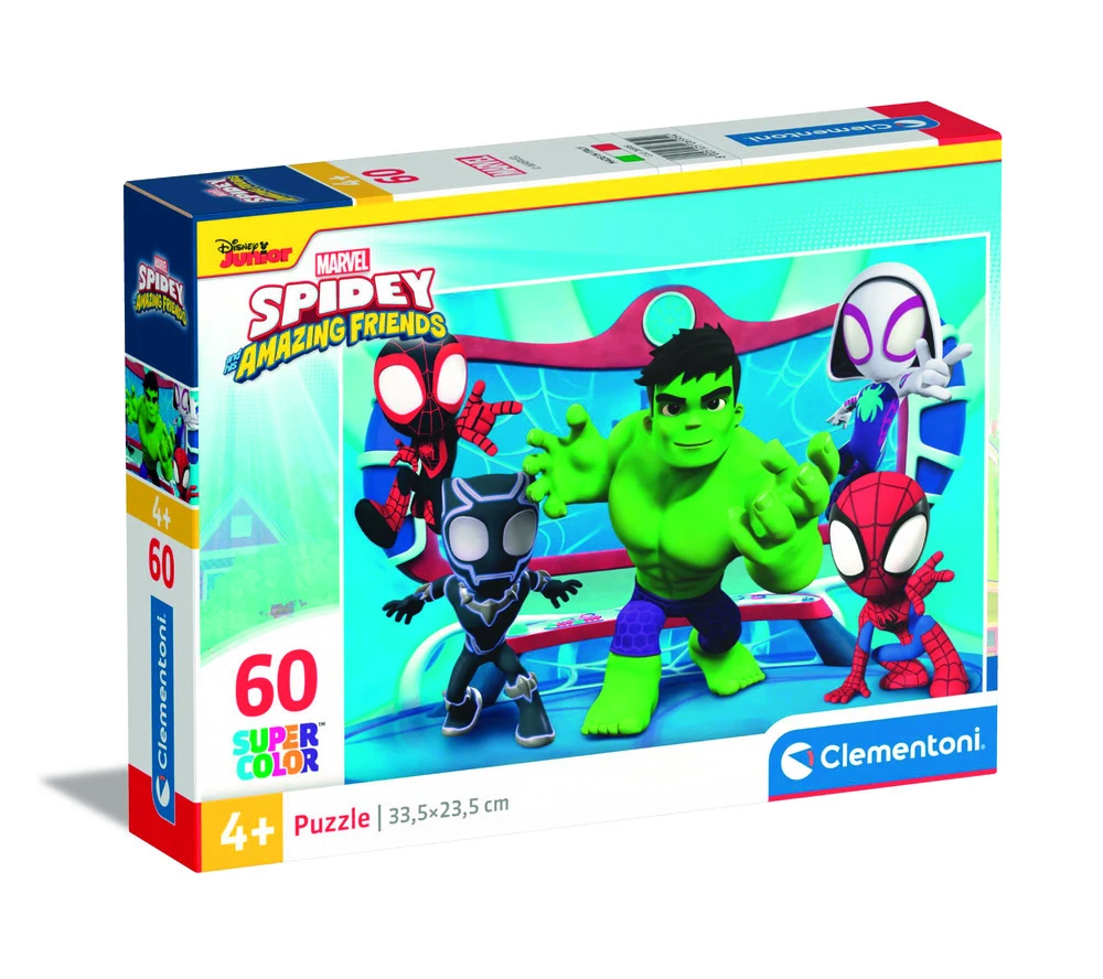 Puslespil Spidey And His Amazing Friends 60 brikker