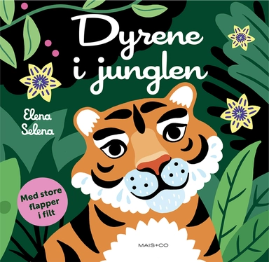 Dyrene i junglen  (stofbog)