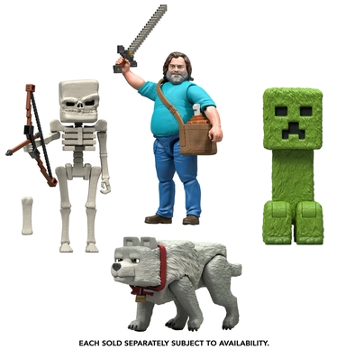 Minecraft Movie Figur ass.