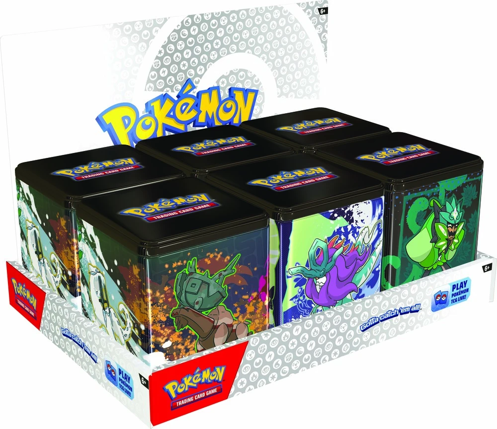 Pokemon Tin Stacking 2025