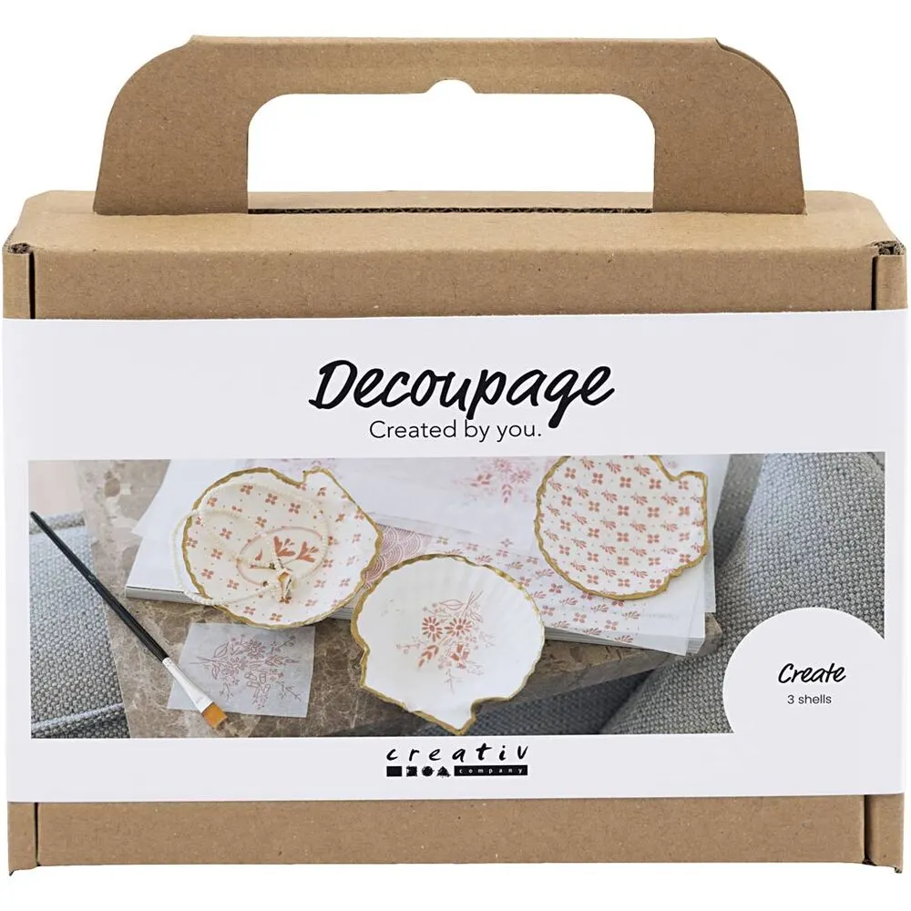 Mini DIY Kit Decoupage billede