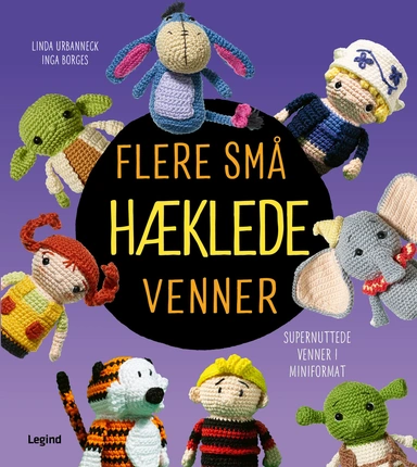 Flere små hæklede venner