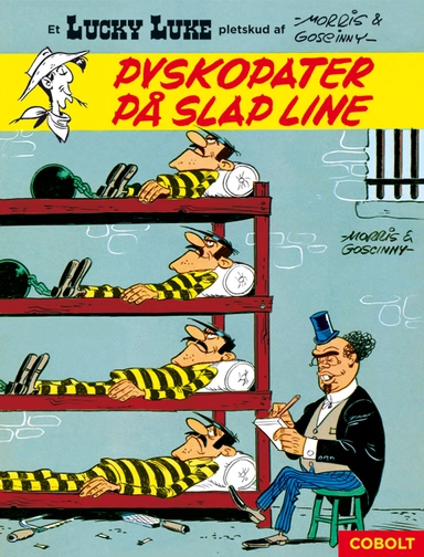 Lucky Luke: Pyskopater på slap line – et Lucky Luke-pletskud af Morris & Goscinny