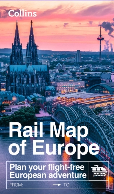 Collins Rail Map Of Europe