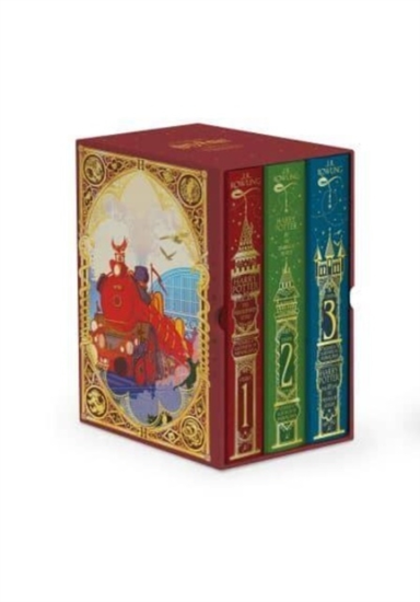 Harry Potter 1-3 Box Set: Minalima Edition