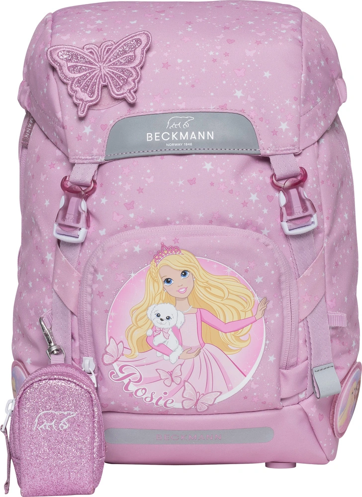 Beckmann Skoletaske - Classic - Rosie - Pink