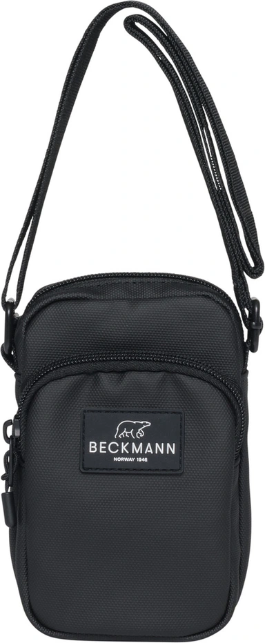 Crossbodybag Beckmann Black Coated 17X11X5 Cm