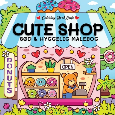 Malebog: Cute Shop - Cozy Coloring