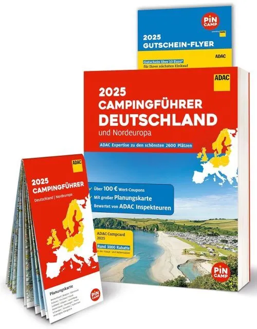 ADAC Campingführer 2025: Deutschland / Nordeuropa