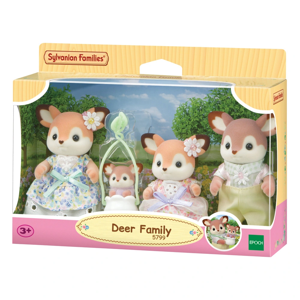 Sylvanian Families Familien Hjort 4 Pak