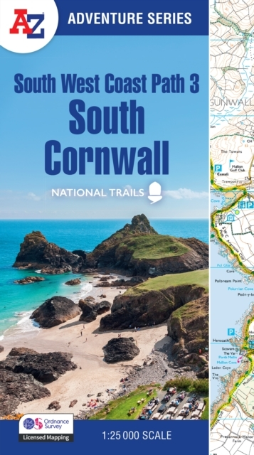 South West Coast Path 3 – South Cornwall With Ordnance Surve