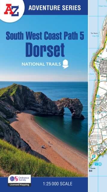 South West Coast Path 5 – Dorset With Ordnance Survey Mappin