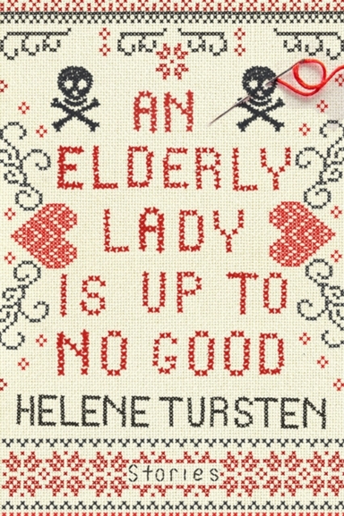 AN ELDERLY LADY IS UP TO NO GOOD