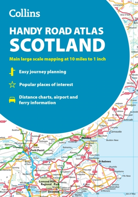 Collins Handy Road Atlas Scotland A5 Paperback