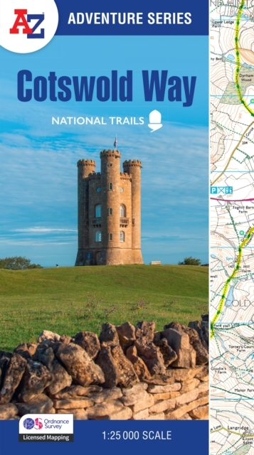 Cotswold Way With Ordnance Survey Mapping