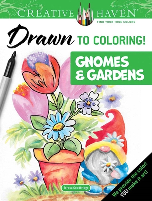 Creative Haven Gardens & Gnomes: Draw The Lines! Draw The Li