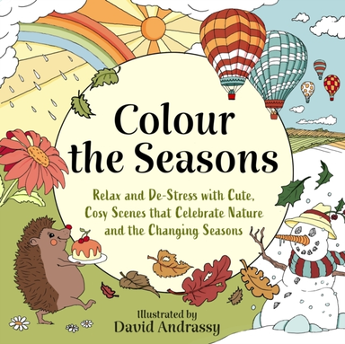 Colour The Seasons Relax And De-Stress With Cute, Cosy Scene