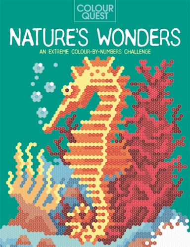 COLOUR QUEST NATURES WONDERSAN EXTREME COLOUR-BY-NUMBERS