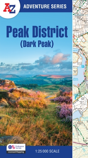 Peak District Dark Peak With Ordnance Survey Mapping