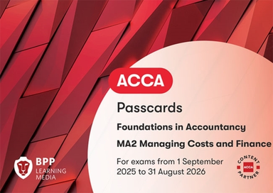 Fia Managing Costs And Finances Ma2 Passcards