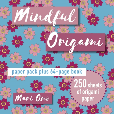 MINDFUL ORIGAMIPAPER BLOCK PLUS 64-PAGE BOOK