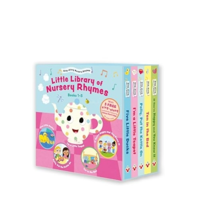 LITTLE LIBRARY OF SING-ALONG NURSERY RHYMES (BOOKS 1-5)