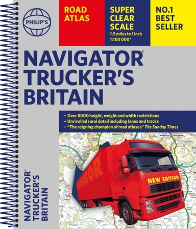 Philip'S Navigator Trucker'S Britain Spiral