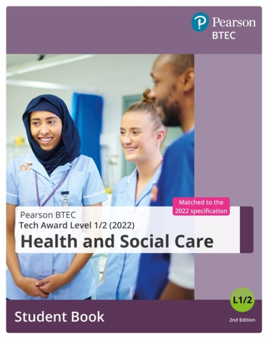 Btec Tech Award 2022 Health And Social Care Student Book