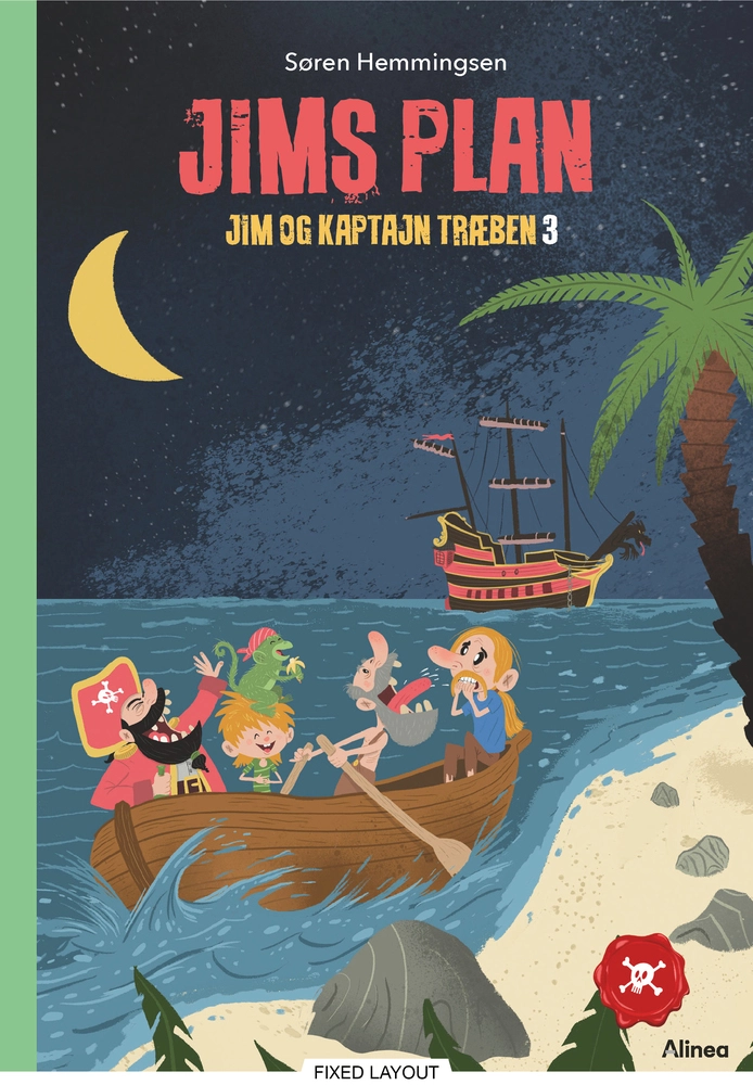 Jim og Kaptajn Træ-ben, Jims plan, Grøn Læseklub