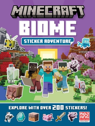 Minecraft Biome Adventure Sticker Book