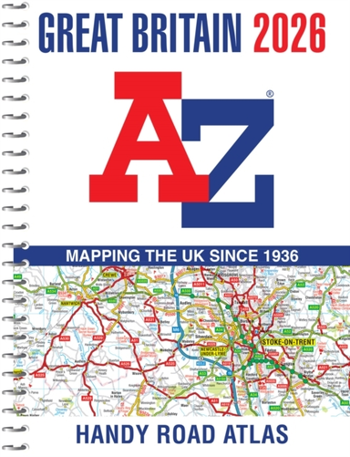 Great Britain A-Z Handy Road Atlas 2026 A5 Spiral