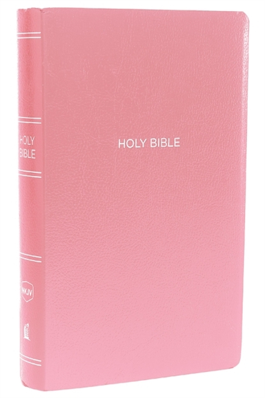 Nkjv, Gift And Award Bible, Leather-Look, Pink, Red Letter,