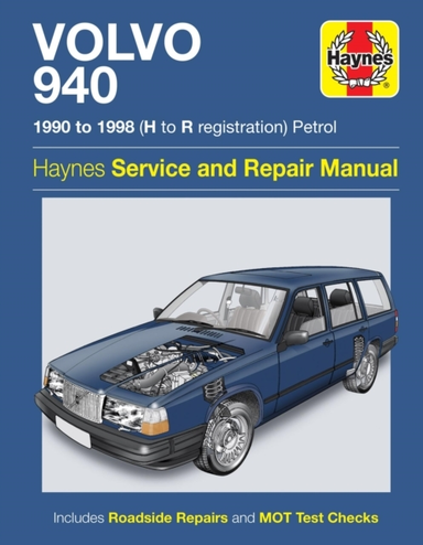 Volvo 940 Petrol 90 - 98 Haynes Repair Manual