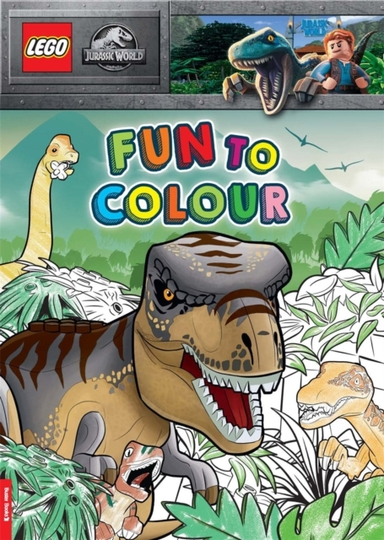 LEGO JURASSIC WORLD FUN TO COLOUR