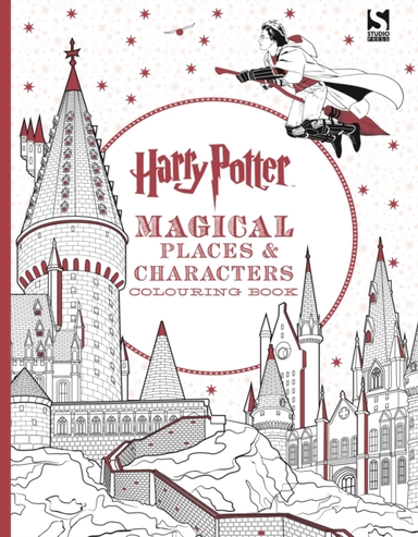 HARRY POTTER MAGICAL PLACES AND CHARACTERS COLOURING BOOK