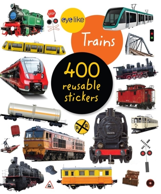 EYELIKE STICKERS: TRAINS