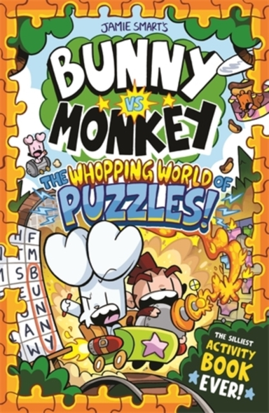 BUNNY VS MONKEY THE WHOPPING WORLD OF PUZZLES (A PHOENIX CO
