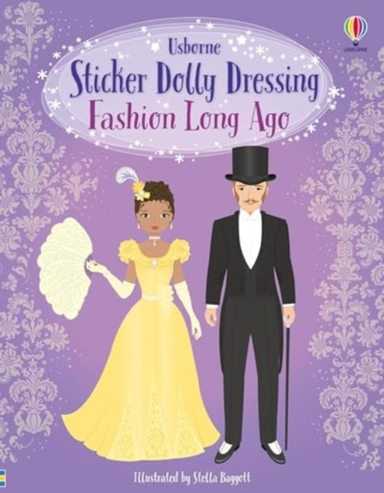 STICKER DOLLY DRESSING FASHION LONG AGO