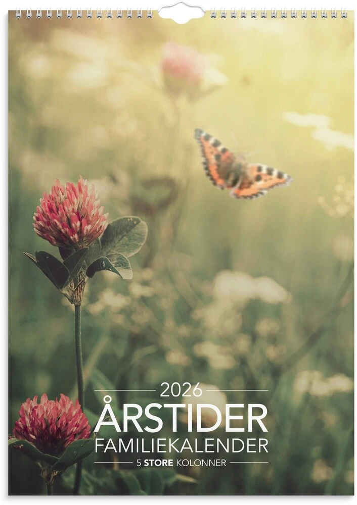 Familiekalender 2026 otto dickmeiss a3 6 kol