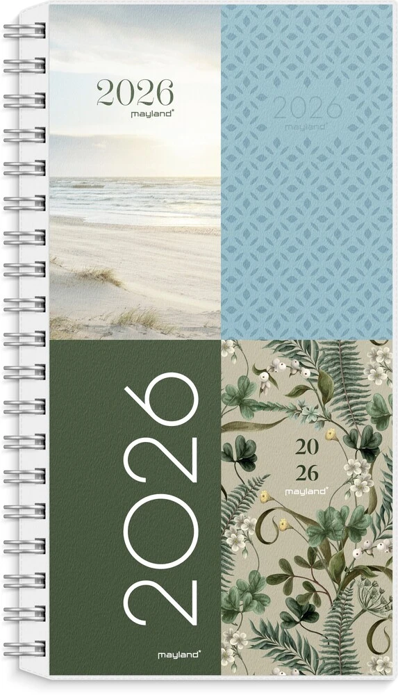 Week planner 2026 uge m/4 illu højformat