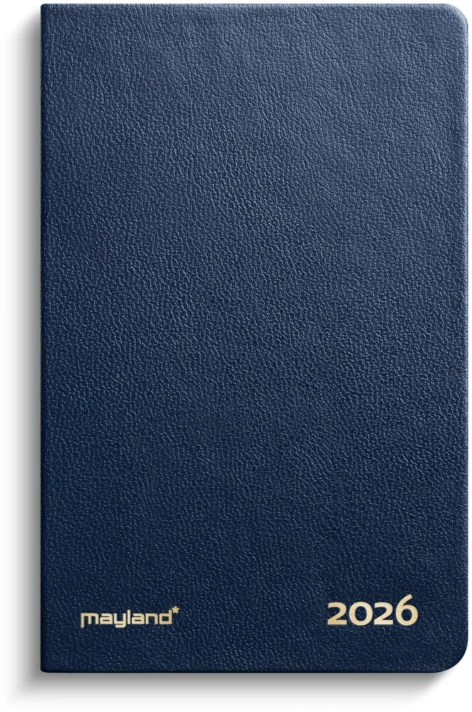 Lommekalender 2026 kunstskind blå