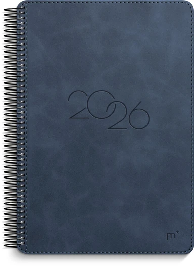 Spiralkalender diplomat 2026 uge trend sort