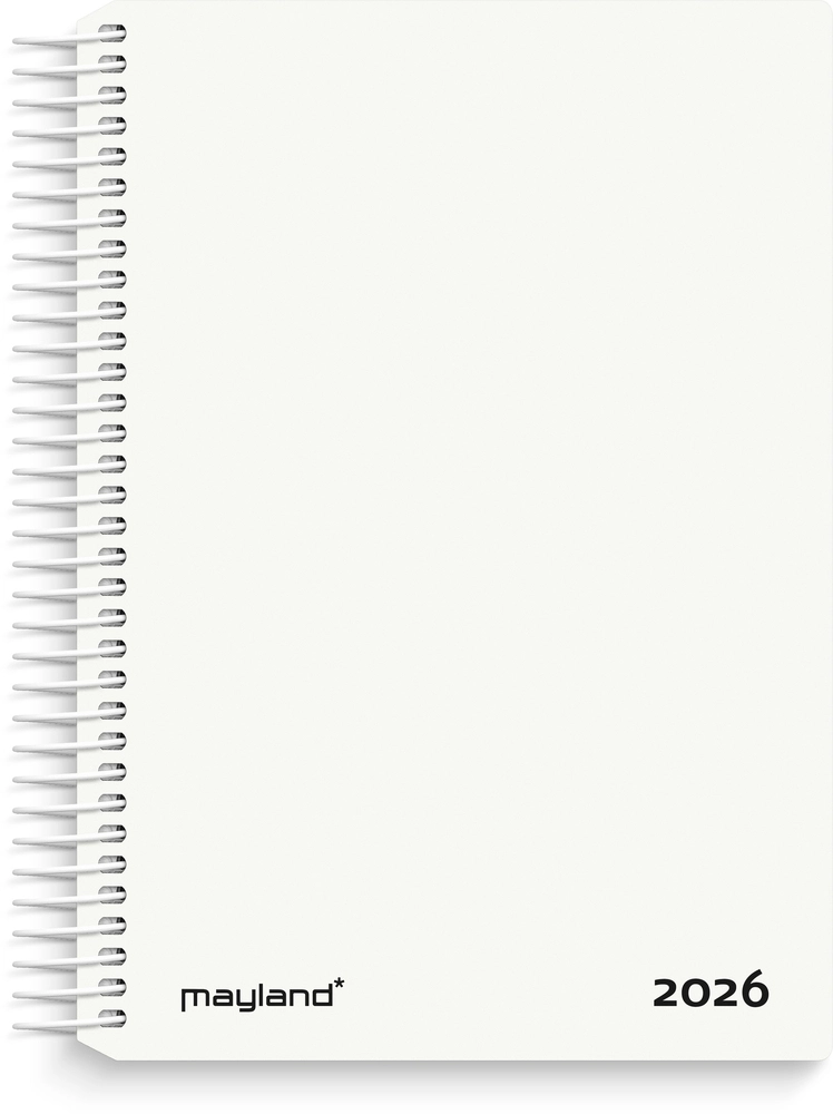 Spiralkalender 2026 klassisk dag billede